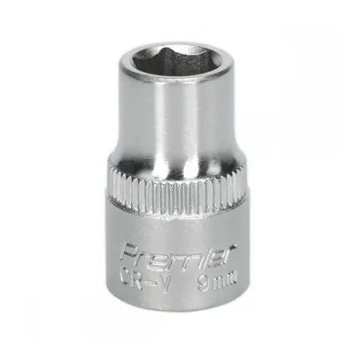 Sealey S3809 Walldrive® Socket 9Mm 3/8inSq Drive