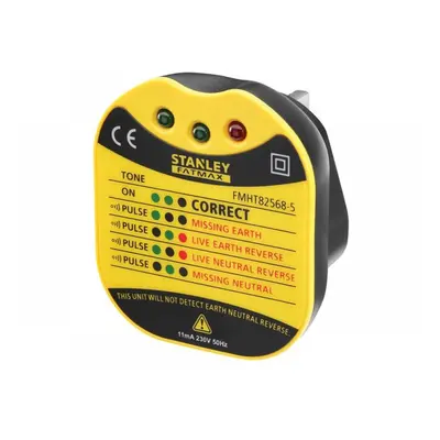 Stanley® Intelli Tools FMHT82568-5 Fatmax® Uk Wall Plug Tester