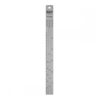 Sealey PA04 Aluminium Paint Measuring Stick 2:1/4:1