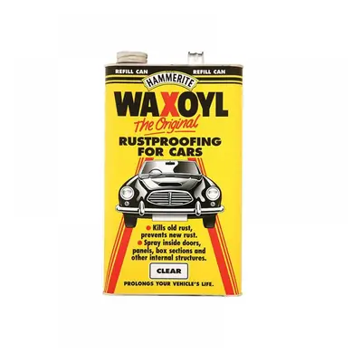 Hammerite 5092941 Waxoyl Refill Can Clear 5 Litre