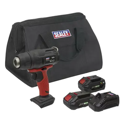 Sealey CP20VHGKIT2 Cordless Hot Air Gun Kit 20V Sv20 Series - 2 Batteries