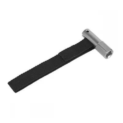 Sealey AK640 Oil Filter Strap Wrench 120Mm Capacity 1/2inSq Drive