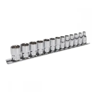 Sealey AK69813 Socket Set 13Pc 1/4inSq Drive Total Drive®