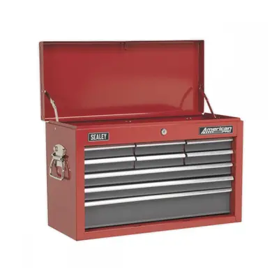 Sealey AP22509BB Topchest 9 Drawer With Ball-Bearing Slides - Red/Grey