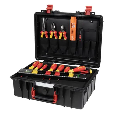 Wiha 45530 L Electric Basic Tool Set 18 Piece (Inc. Case)