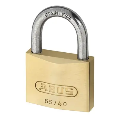 Abus Mechanical 42406 65Ib/50Mm Brass Padlock Stainless Steel Shackle Keyed Alike 6504