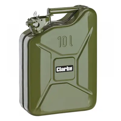 Clarke 7649975 Jc10Lg 10 Litre Fuel Can (Green)