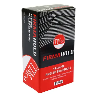 Timco ABG1664 Firmahold Collated Brad Nails - 16 Gauge - Angled - Galvanised 16G X 64