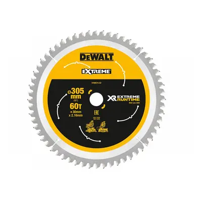 Dewalt DT99575-QZ Xr Flexvolt Mitre Saw Blade 305 X 30Mm X 60T