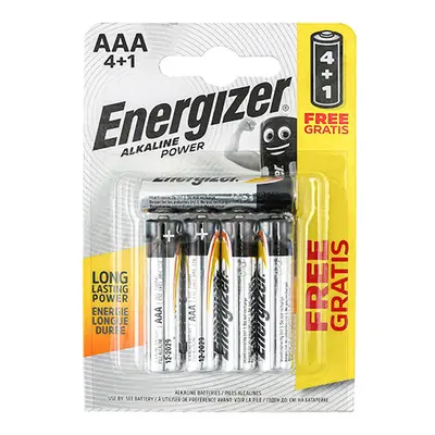 Energizer ENR414981 Alkaline Power Battery Aaa Pack 5