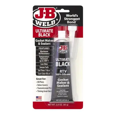 J-B Weld Silicone Gasket Maker & Sealant Black 85G 32329UK