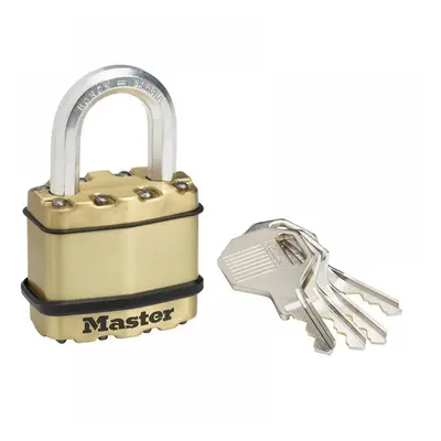 Master Lock M1BEURD Excell™ Brass Finish 45Mm Padlock 4-Pin