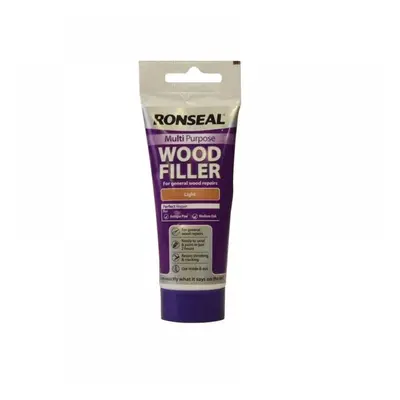 Ronseal 33636 Multipurpose Wood Filler Tube Light 100G