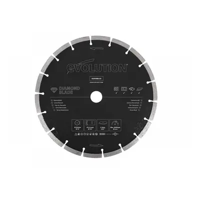 Evolution D255SEG-CS General Purpose Diamond Blade 255 X 22.2Mm