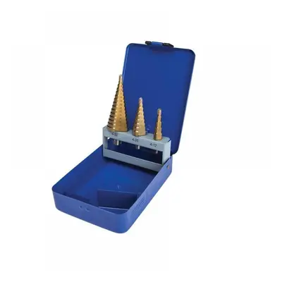 Bluespot Tools 20504 Step Drill Set 4-32Mm 3 Piece