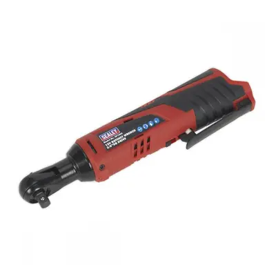 Sealey CP1202 Cordless Ratchet Wrench 3/8inSq Drive 12V Sv12 Series - Body Only