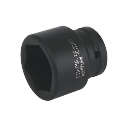 Sealey IS3438 Impact Socket 38Mm 3/4inSq Drive