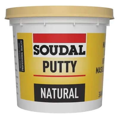 Soudal Universal Putty Natural 1Kg tub 6