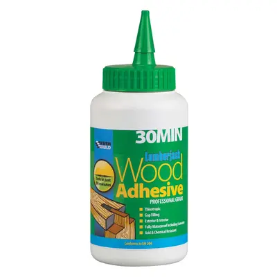 Everbuild Lumberjk 30 Min Pu Wood Ad Liquid 750Gr