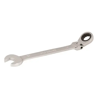 Silverline 589698 Flexible Head Ratchet Spanner 21Mm Each 1