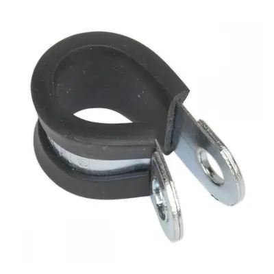 Sealey PCJ13 P-Clip Rubber Lined Ø12/13Mm Pack Of 25