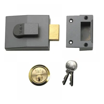 Yale Locks 630082001722 82 Deadbolt Nightlatch 60Mm Backset Dmg Finish Box