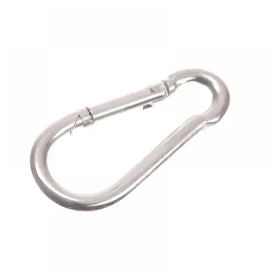 Faithfull Fire Brigade Snap Hook 6Mm Zinc Plated (Pack 4)