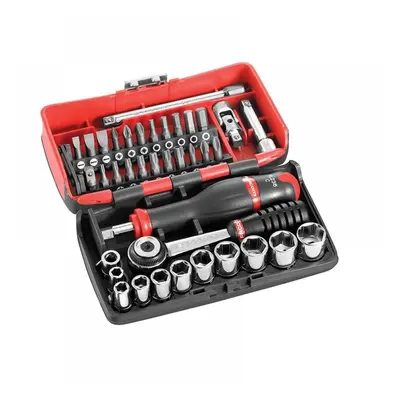 Facom R2NANO 1/4In Drive R2Nano Socket Set 38 Piece