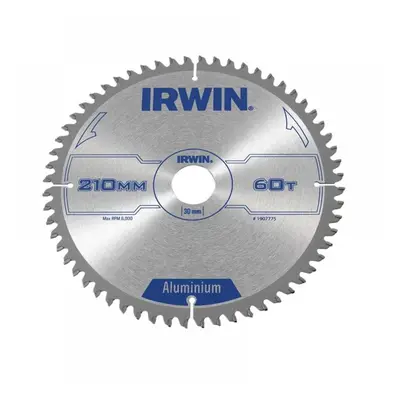 Irwin® 1907775 Professional Aluminium Circular Saw Blade 210 X 30Mm X 60T Tcg