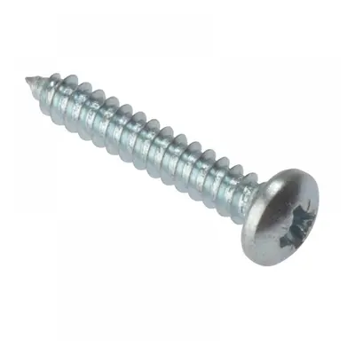 Forgefix STPP1148ZP Self-Tapping Screw Pozi Compatible Pan Head Zp 1.1/4In X 8 Box 200