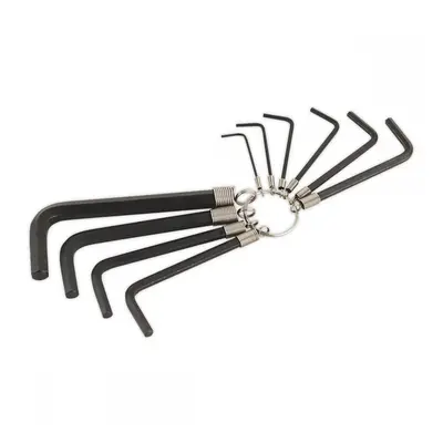 Sealey AK6148 Hex Key Set On Ring 10Pc Metric