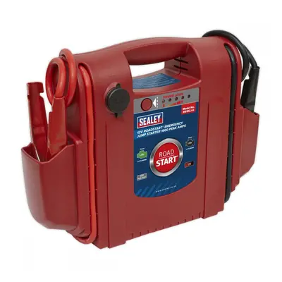 Sealey RS102 Roadstart® Emergency Jump Starter 12V 1600 Peak Amps