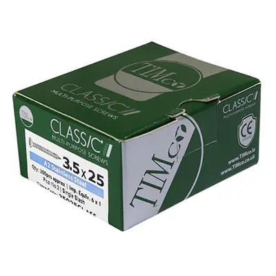 Timco 35016CLASS Classic Multi-Purpose Screws - Pz - Double Countersunk - A2 Stainless Steel 3.5