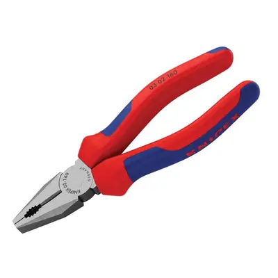 Knipex 03 02 160 SB Combination Pliers Multi-Component Grip 160Mm