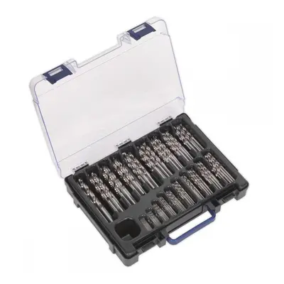 Sealey DBS170FG Hss Fully Ground Drill Bit Assortment 170Pc Ø1-10Mm