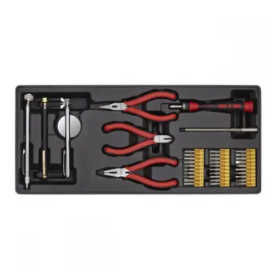 Sealey TBT17 Tool Tray With Precision & Pick-Up Tool Set 38Pc