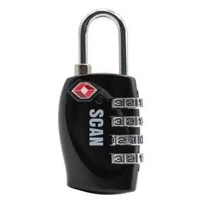 Scan WA714-3 Zinc Combination Padlock Tsa Approved