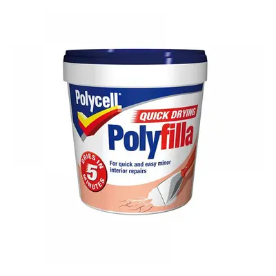 Polycell 5092999 Multipurpose Quick Drying Polyfilla Tub 1Kg