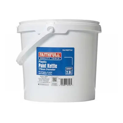 Faithfull 75143502 Plastic Paint Kettle 2.5 Litre