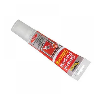 Everbuild Sika 483130 General Purpose Easi Squeeze Silicone Sealant Clear 80Ml