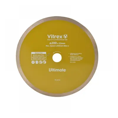 Vitrex 103412 Ultimate Diamond Blade 200Mm