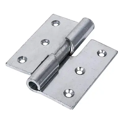 Timco 434349 Rising Butt Hinge (466) - Right Hand - Zinc 75 X 72