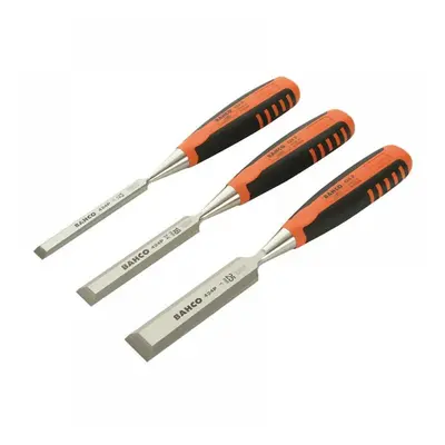 Bahco 424P-S3-EUR 424-P Bevel Edge Chisel Set 3 Piece