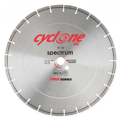 Ox Tools MCX350/20 Spectrum Superior Supercut Dia Blade - Concrete / Gp - 350/20Mm EA