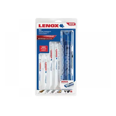 Lenox 121439KPE General-Purpose Reciprocating Saw Blade Kit 9 Piece