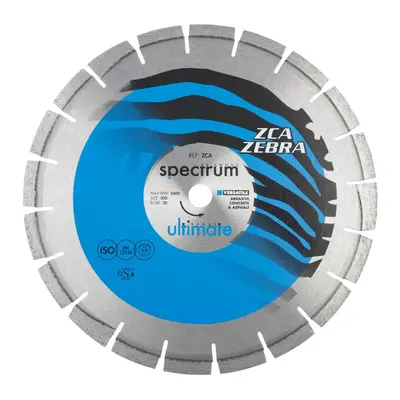 Ox Tools ZCA400/25 Ultimate Zebra Diamond Blade - Abrasive / Dual - 400/25.4Mm EA