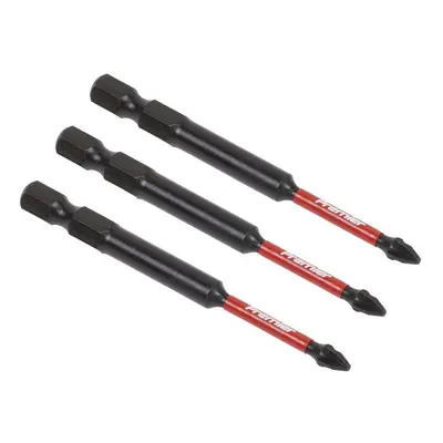 Sealey AK8257 Pozi #1 Impact Power Tool Bits 75Mm - 3Pc