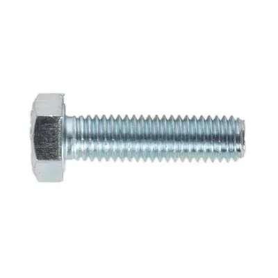 Sealey SS830 Ht Setscrew M8 X 30Mm 8.8 Zinc Pack Of 50