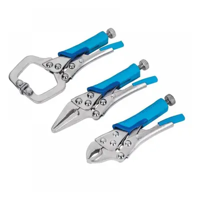 Bluespot Tools 6528 Mini Locking Pliers Set 3 Piece