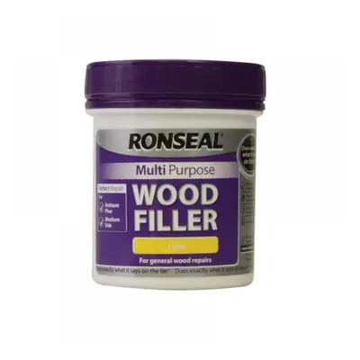 Ronseal 34736 Multipurpose Wood Filler Tub Light 250G